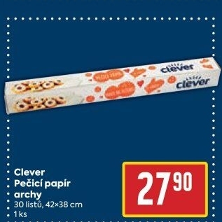Papír na pečení Clever