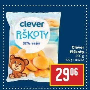 Piškoty Clever