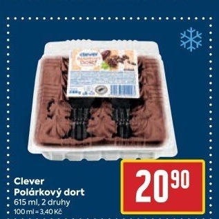 Polárkový dort Clever
