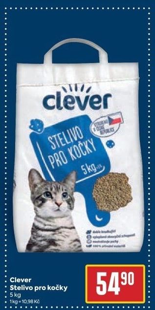 Stelivo pro kočky Clever