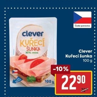 Šunka kuřecí Clever