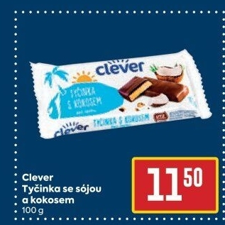 Tyčinka se sójou a kokosem Clever