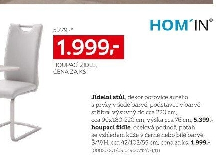 HOUPACÍ ŽIDLE