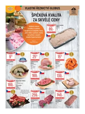 akční leták Globus 3.4.2024-9.4.2024