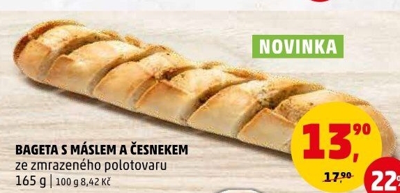 Bageta česneková