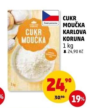 Cukr moučka Karlova Koruna