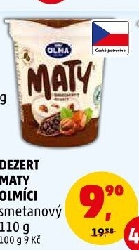 Dezert Olmíci Maty Olma