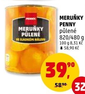 Kompot meruňky Penny
