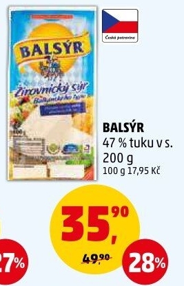 Sýr Balsýr Mlékárna Žirovnice