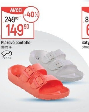 Dámské plážové pantofle Prego
