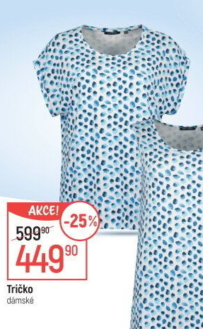 Dámské tričko Blue Seven