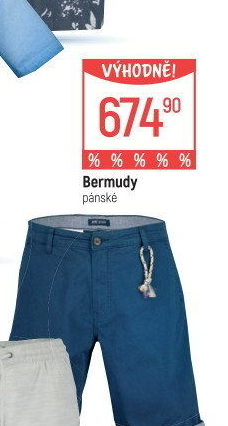 Pánské bermudy Blue Seven