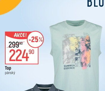 Pánský top Blue Seven