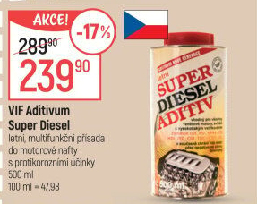Aditivum Super diesel VIF