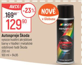 Autolak sprej Motip