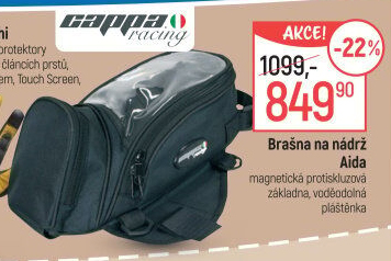 Brašna na nádrž motocyklu Cappa racing