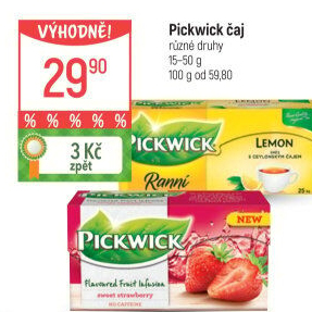 Čaj černý Ranní Pickwick