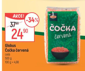 Čočka červená Globus