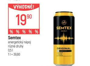 Energetický nápoj Semtex