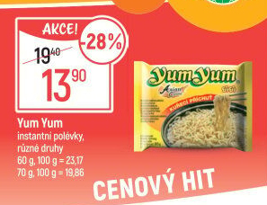 Instantní polévka YumYum