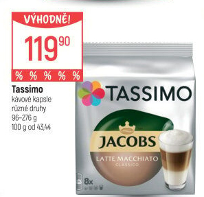 Kapsle Tassimo Jacobs