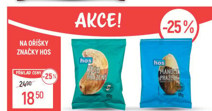Kešu pražené Hos