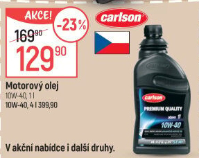 Motorový olej 10W - 40 Premium Quality Millenium SEMI Carlson