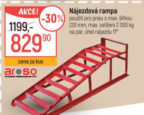 Nájezdová rampa Aroso