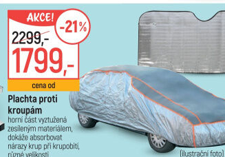 Ochranná plachta na auto Compass