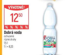 Ochucená voda Dobrá voda