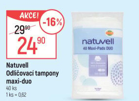 Odličovací tampony Maxi Duo Natuvell