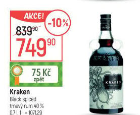 Rum Black Spiced Kraken