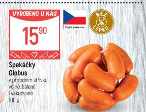 Špekáčky Globus