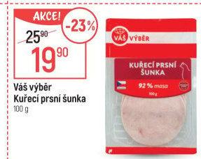 Šunka kuřecí prsní Váš Výběr