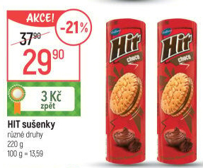 Sušenky Hit Bahlsen