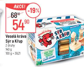 Sýr a křup Veselá kráva