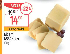 Sýr Eidam 45%