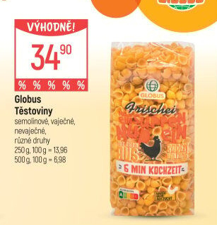 Těstoviny vaječné Globus