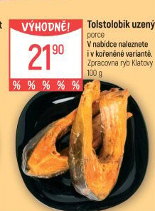Tolstolobik uzený