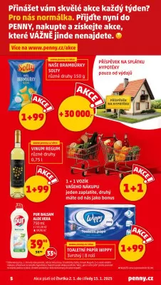 akční leták Penny Market 2.1.2025-8.1.2025