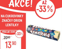 Lentilky Orion