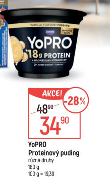Proteinový pudink Yopro