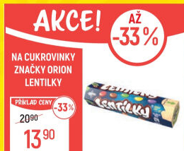 Lentilky Orion