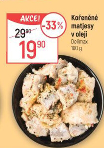 Matjesy kořeněné v oleji