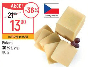 Sýr Eidam 30%