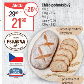 Chléb podmáslový