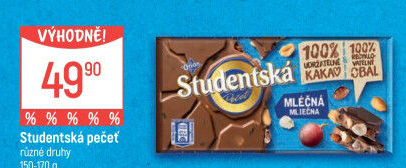 Čokoláda Studentská pečeť Orion
