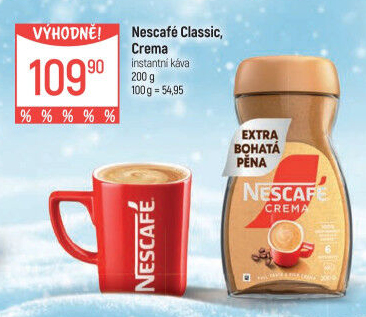 Instantní káva Nescafé Classic
