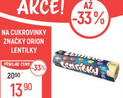 Lentilky Orion