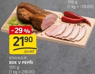 Bok v pepři Krahulík